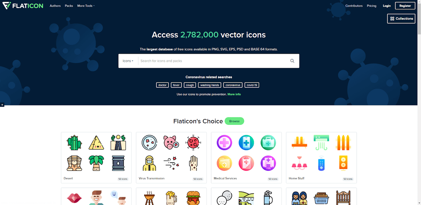 Даже бесплатных коллекций иконок на Flaticon вполне достаточно Даже бесплатных коллекций иконок на Flaticon вполне достаточно